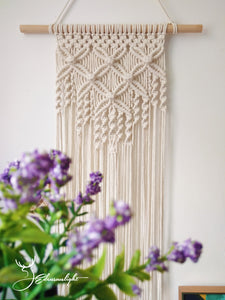 Macrame Wall Hanging Tapestry Boho Macrame Tapestry HandWoven Home Decor Wall Pediment