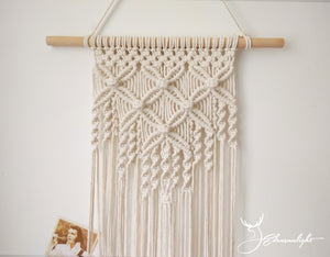 Macrame Wall Hanging Tapestry Boho Macrame Tapestry HandWoven Home Decor Wall Pediment