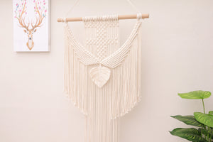 Macrame wall hanging, Bohemian home decor tapestry wall hanging, Macrame wall decoration for Headboard/living room