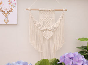 Macrame wall hanging, Bohemian home decor tapestry wall hanging, Macrame wall decoration for Headboard/living room