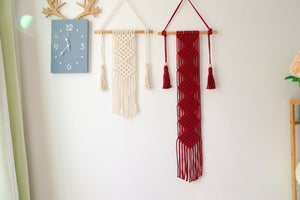 Macrame Wall hanging, Personalized Boho Home Decoration for bedroom/living room/entrance way/headboard/TV background...