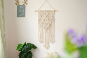 Macrame Wall Art hanging, Bohemia Macrame Tapestry wall decor, Personalized Hand woven Boho wall hanging