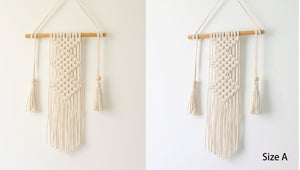 Macrame Wall hanging, Personalized Boho Home Decoration for bedroom/living room/entrance way/headboard/TV background...