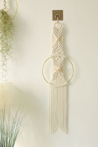 Macrame Air Plant holder, Stylish Bohemia air plant display hanger,Boho wall hanging home decor