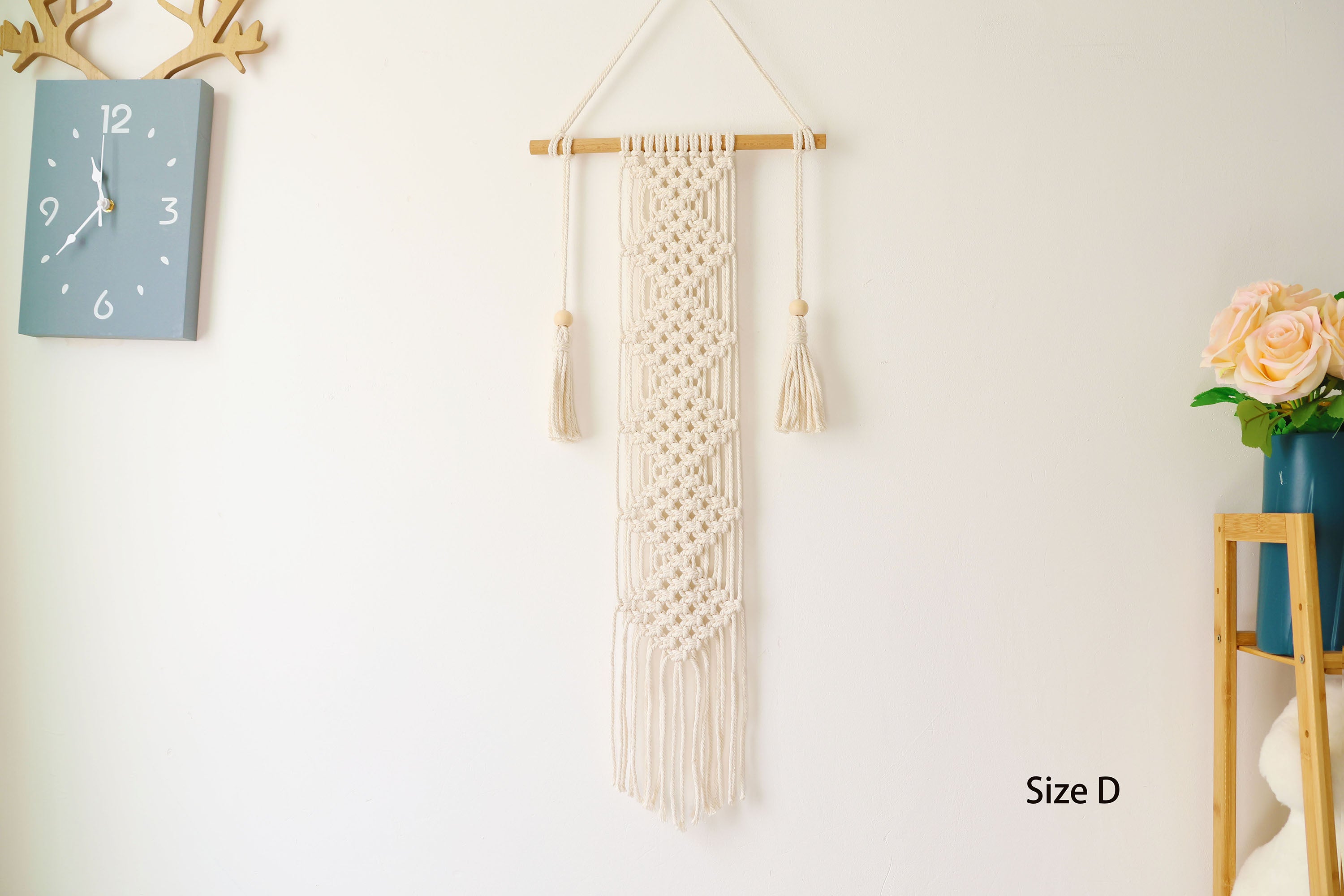 Macrame Wall hanging, Personalized Boho Home Decoration for bedroom/living room/entrance way/headboard/TV background...
