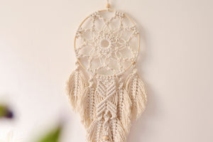 Macrame Dream catcher, Personalized Wall Art Hanging, Bohemia Home Decor Wall hanging