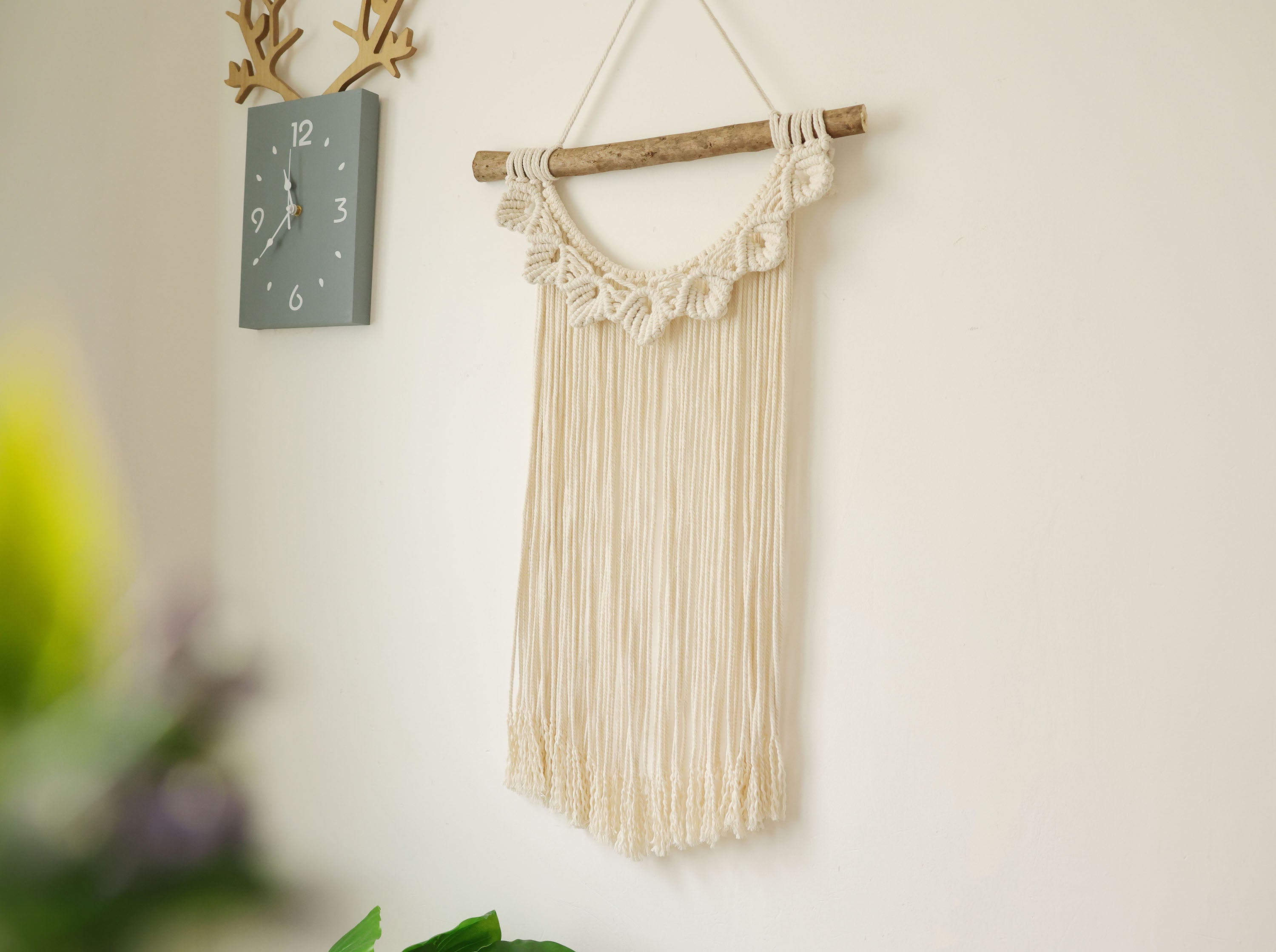 Macrame wall hanging, Macrame Tapestry wall decor hangings,Bohemia Home decoration,Macrame leaf/leaves hanging