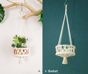 Personalized Macrame Fruit Hammock, Macrame Vegetable holder, Boho kitchen storage basket hanger