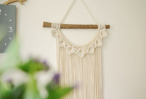 Macrame wall hanging, Macrame Tapestry wall decor hangings,Bohemia Home decoration,Macrame leaf/leaves hanging