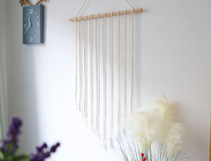 Macrame Wall Photo hangerphoto display, hand woven wall hanging decor for home