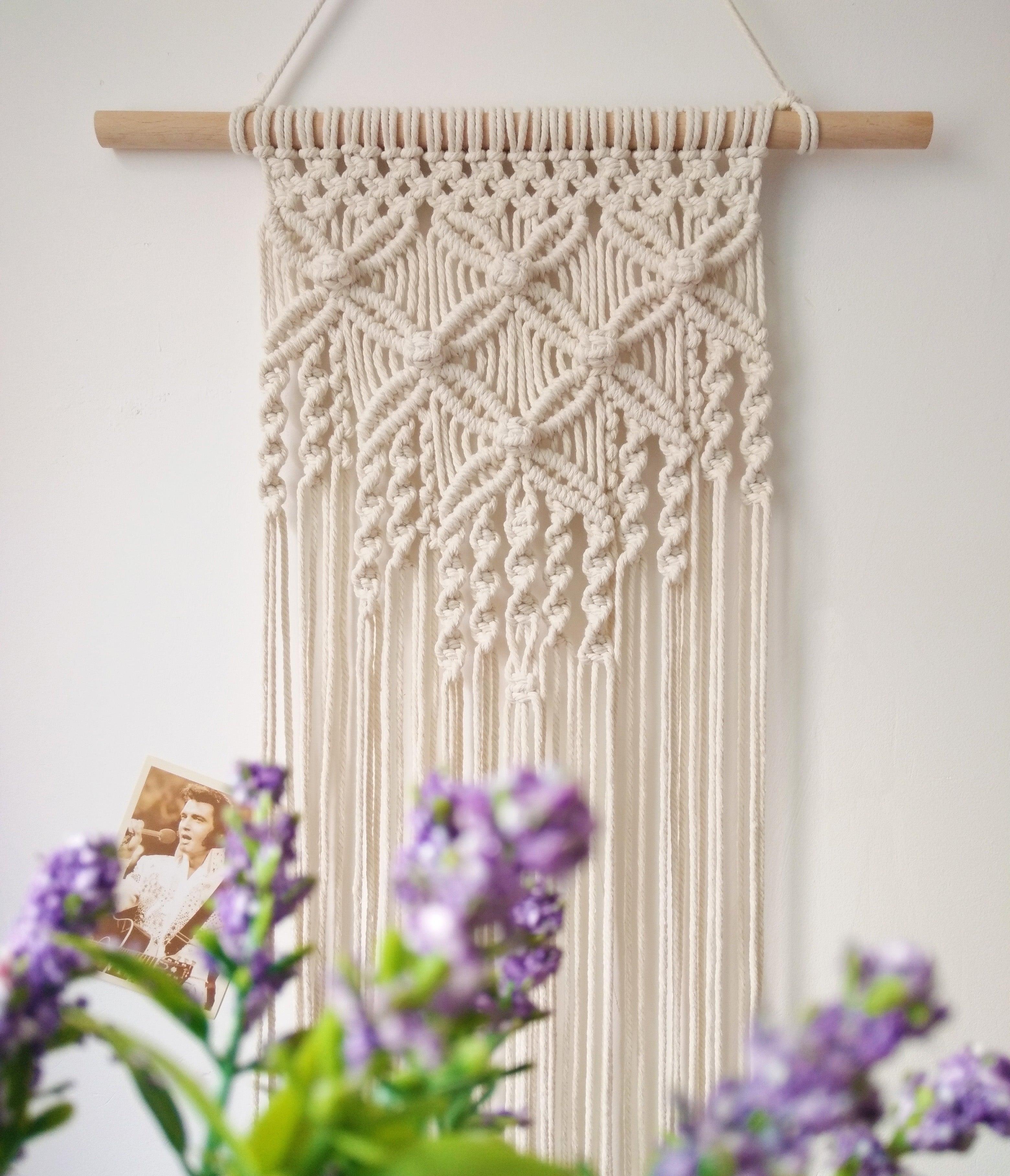 Macrame Wall Hanging Tapestry Boho Macrame Tapestry HandWoven Home ...